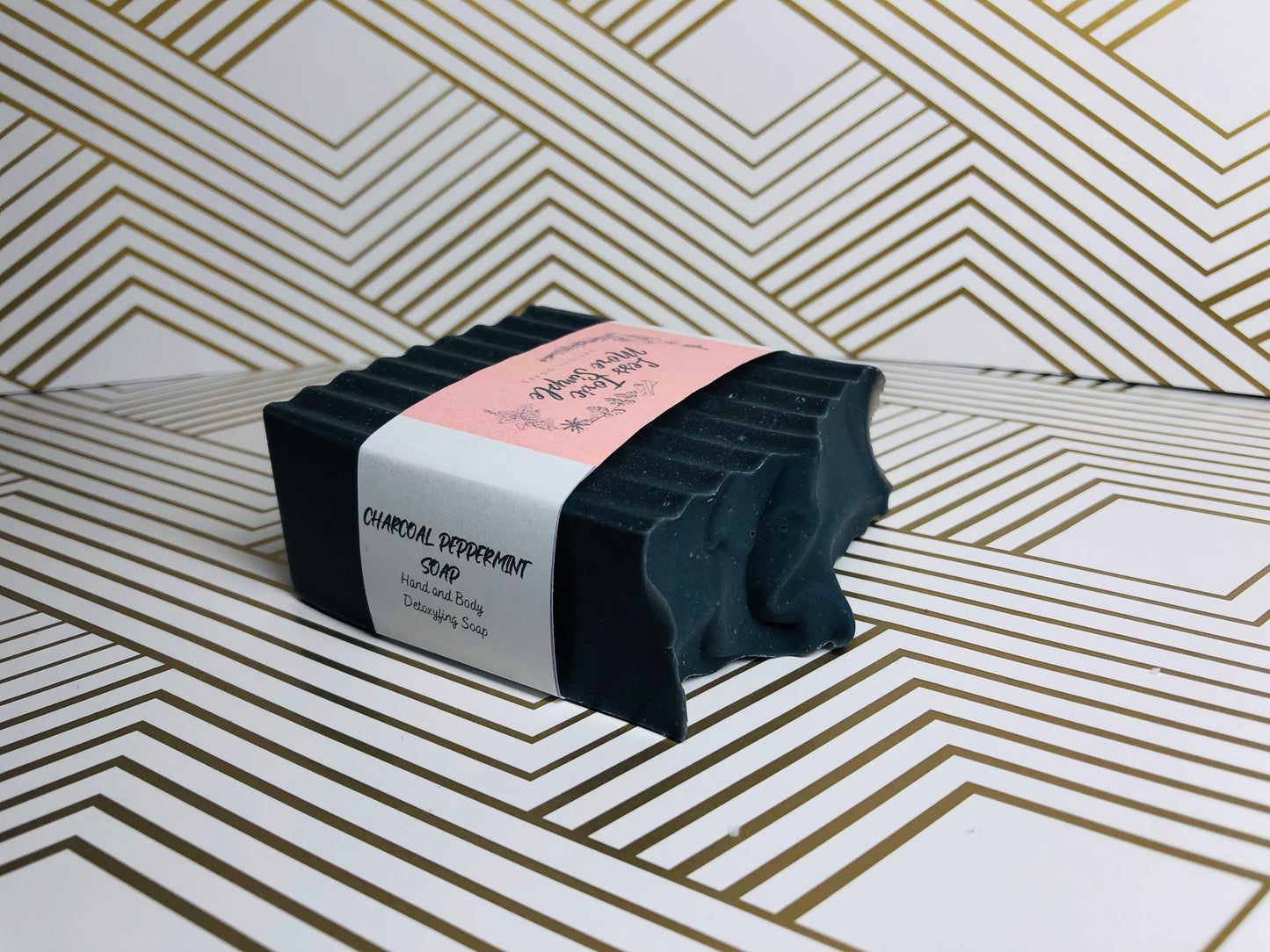 Charcoal Peppermint Soap